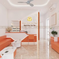 Thiết kế phòng khám chuyên khoa ngoại Hạnh Phúc mang phong cách hiện đại